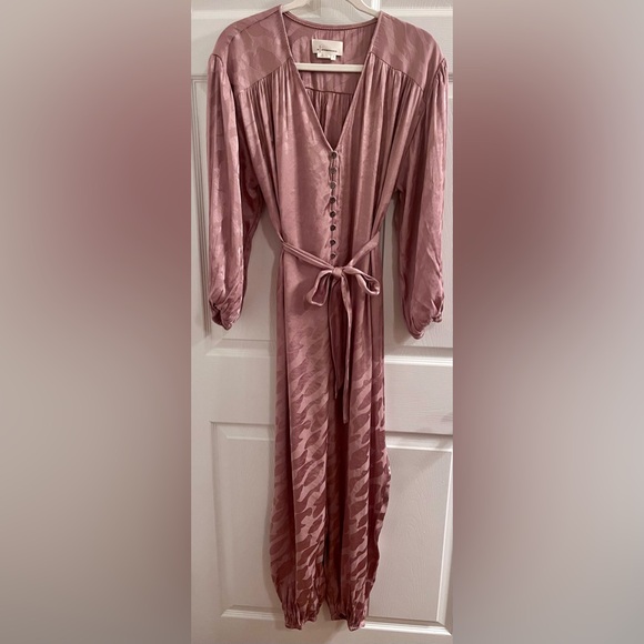 Anthropologie Laurenita Animal Print Jumpsuit - Picture 4 of 7